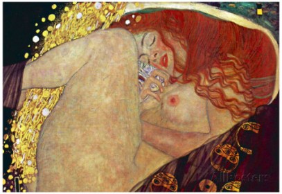 gustav-klimt-danae